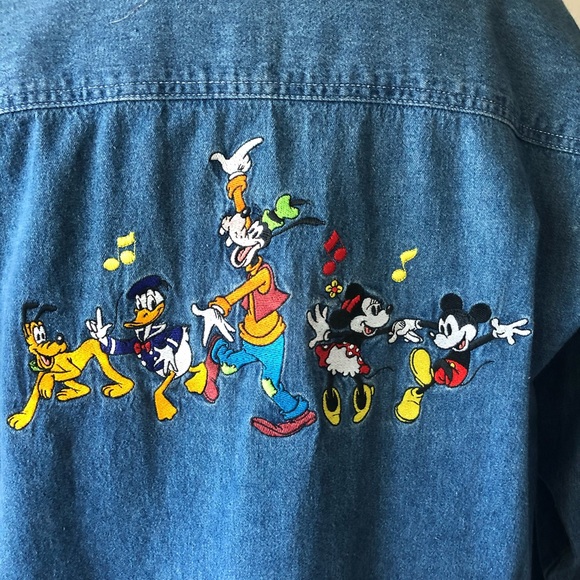 Women’s Disney Big Shirt - Denim - Picture 4 of 11